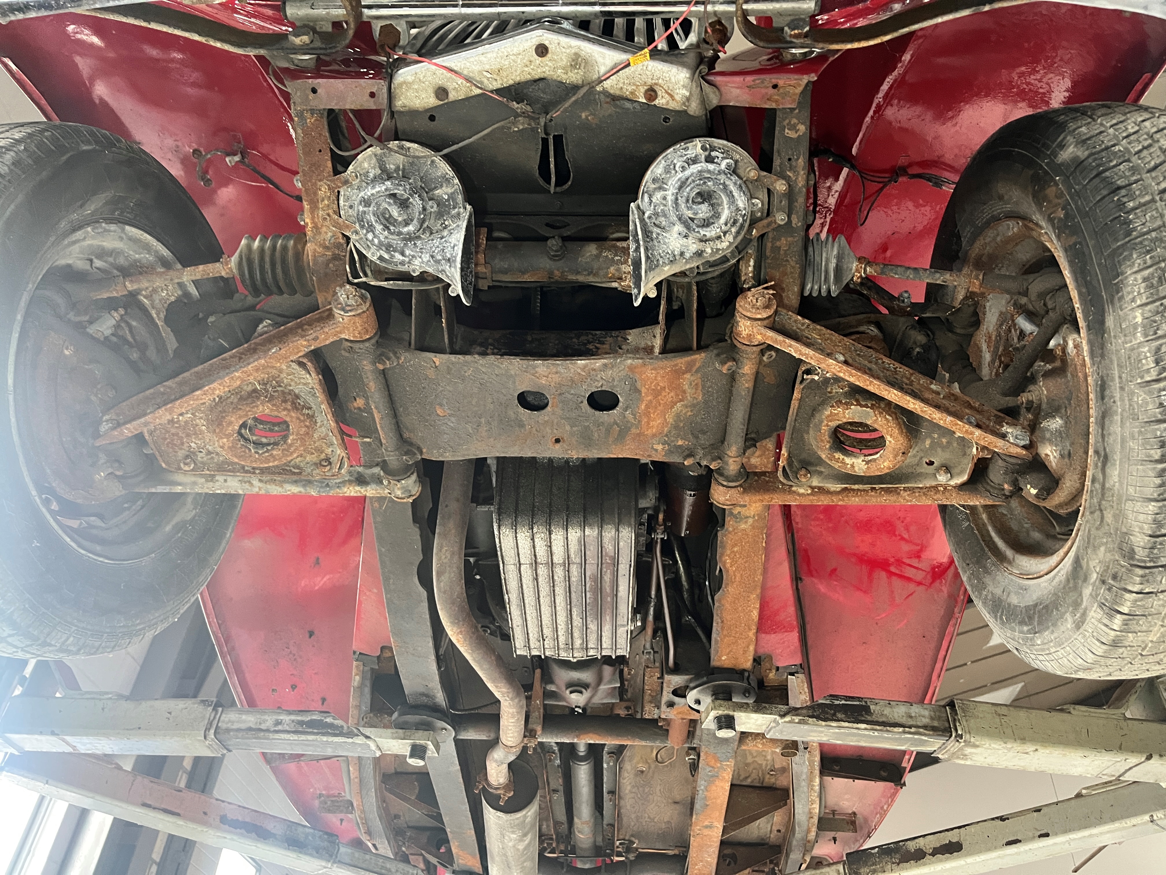 1955 MG tf 1500 oldtimer te koop