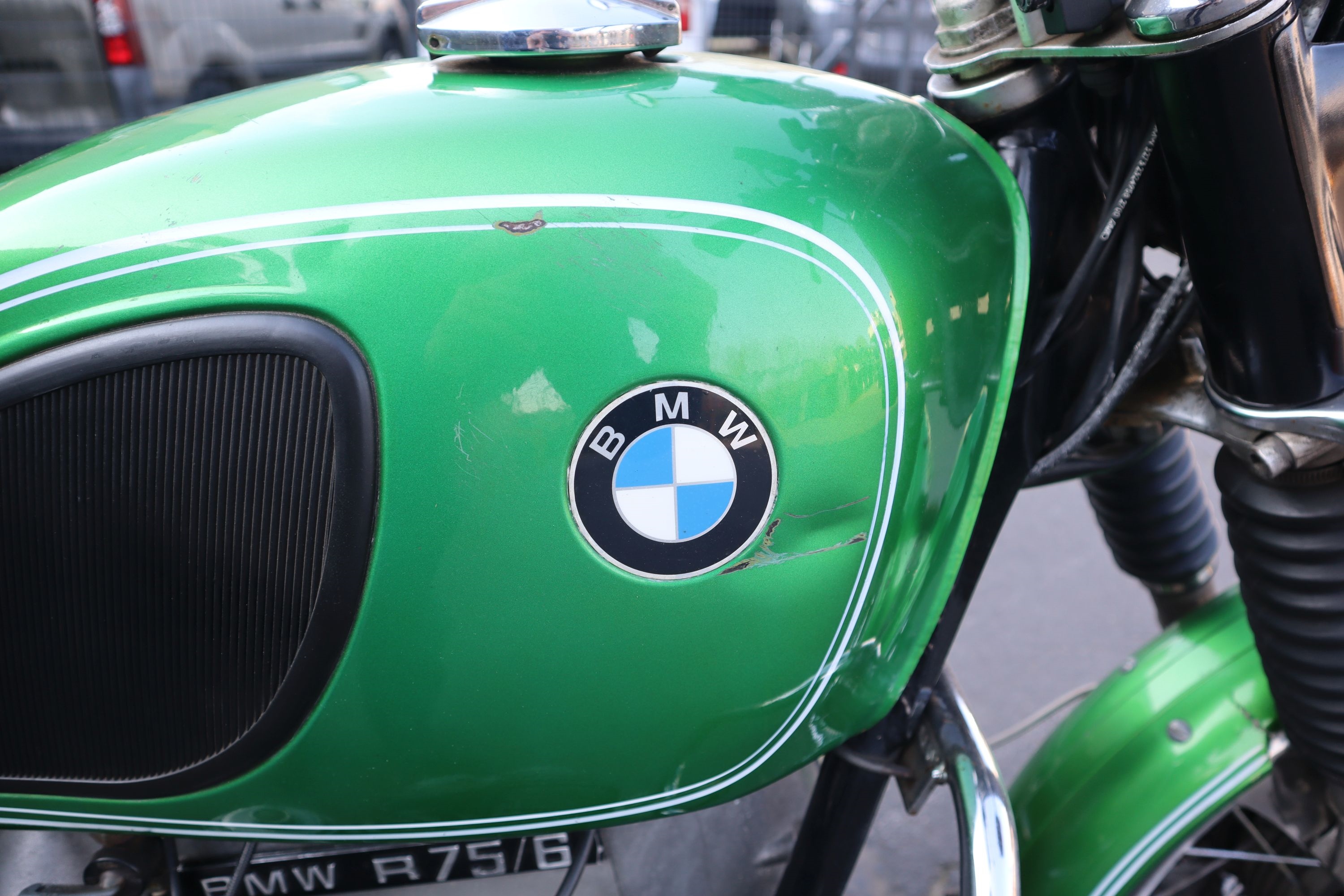 1976 BMW R75/6 oldtimer motorfiets te koop