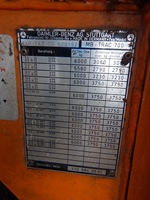 1980 Mercedes MB Trac 700K oldtimer tractor te koop