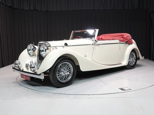 1938 Jaguar SS 2 ½ Litre DHC vooroorlogse oldtimer te koop