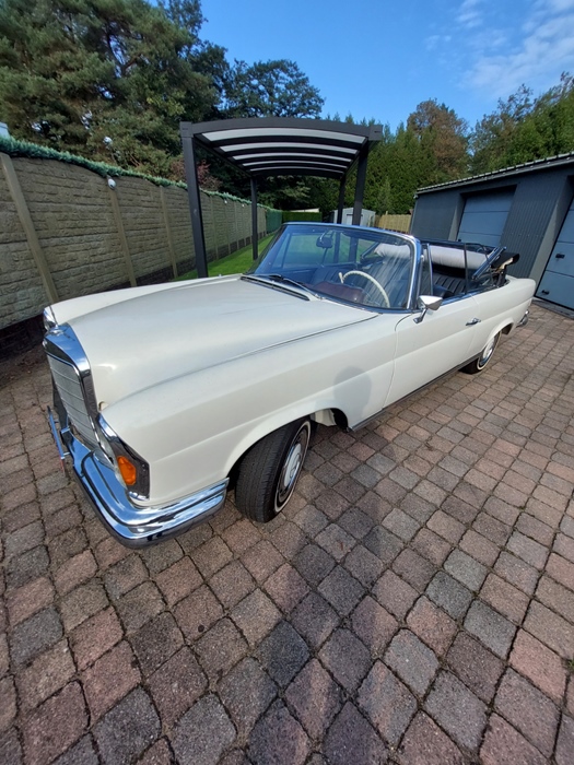 1963 Mercedes 220 cabrio oldtimer te koop