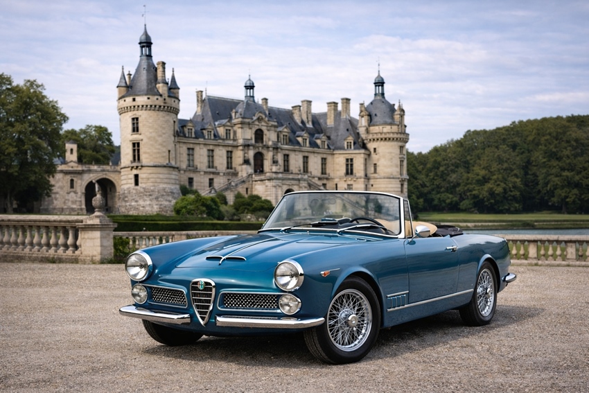 1961 Alfa Romeo 2000 spider Touring oldtimer te koop