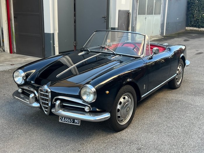 1962 Alfa Romeo Giulietta Spider oldtimer te koop