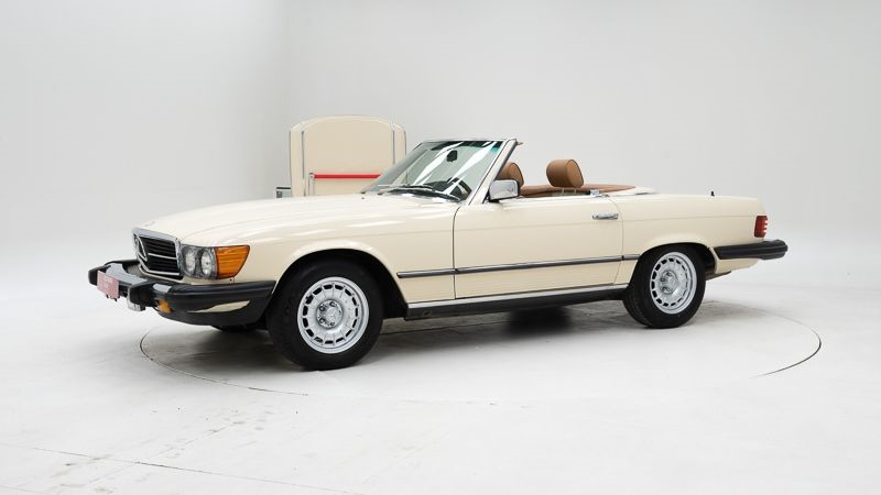 1982 Mercedes 380 SL + hardtop oldtimer te koop