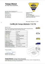 1952 Tempo Matador  oldtimer te koop