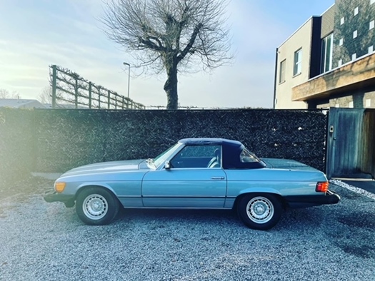 1985 Mercedes 380 SL Cabrio R107 oldtimer te koop