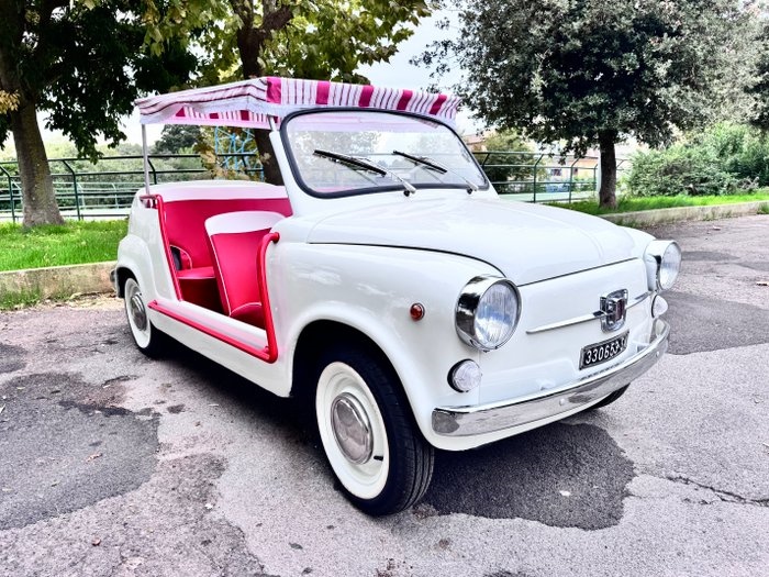 1967 Fiat 600 D Jolly Spiaggina evocation oldtimer te koop