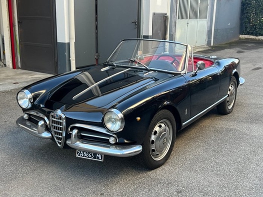 1962 Alfa Romeo Giulietta Spider oldtimer te koop