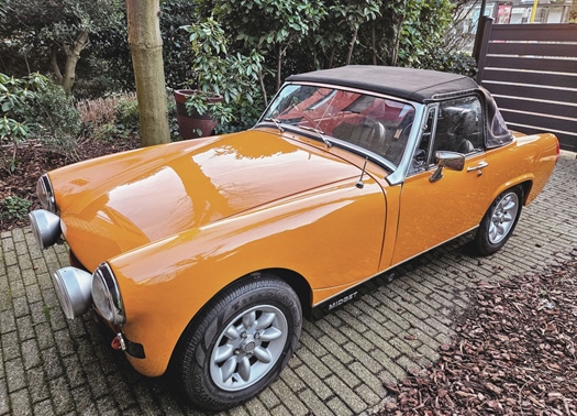 1976 MG Midget oldtimer te koop