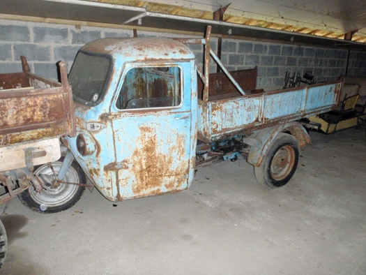 1955 Moto Guzzi Ercole ca tricycle motorbike oldtimer motorfiets te koop