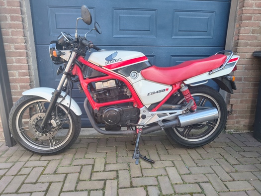 1988 Honda cb450s oldtimer motorfiets te koop