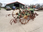 1935 John Deere B Unstyled on full steel skeleton wheels oldtimer tractor te koop