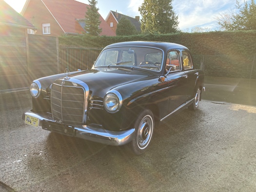 1961 Mercedes 180 ponton oldtimer te koop