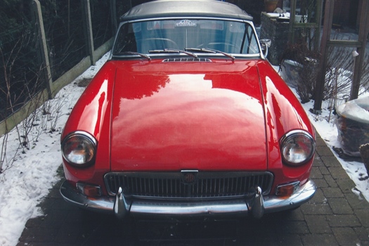 1969 MG B cabrio oldtimer te koop