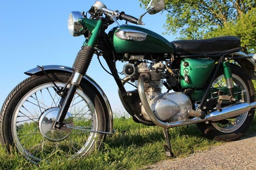 1966 Triumph T100 oldtimer motorfiets te koop