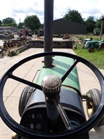 1977 John Deere 4630 4-post open station Quad Range oldtimer tractor te koop