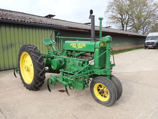 1936 John Deere A Unstyled,  with cultivators vooroorlogse oldtimer tractor te koop