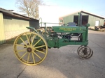 1936 John Deere A Unstyled on full steel wheels, oldtimer tractor te koop
