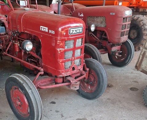 1960 Fahr 135 en 131 oldtimer tractor te koop