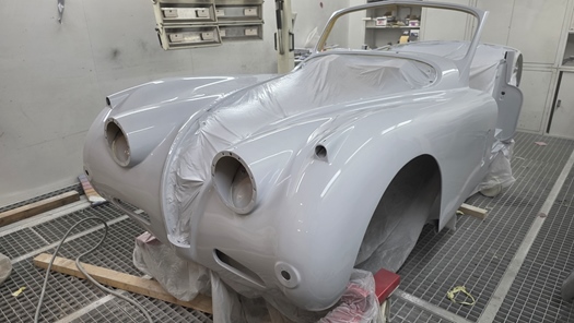 1957 Jaguar xk140dhc  oldtimer te koop