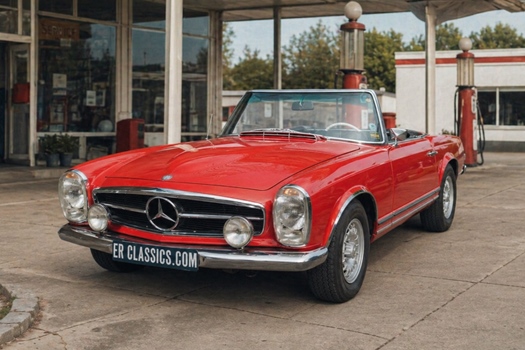 1968 Mercedes 280SL oldtimer te koop