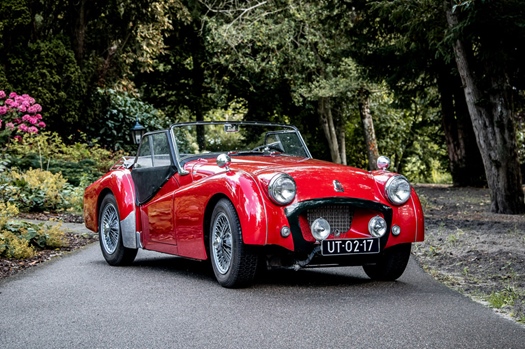 1955 Triumph TR2 oldtimer te koop