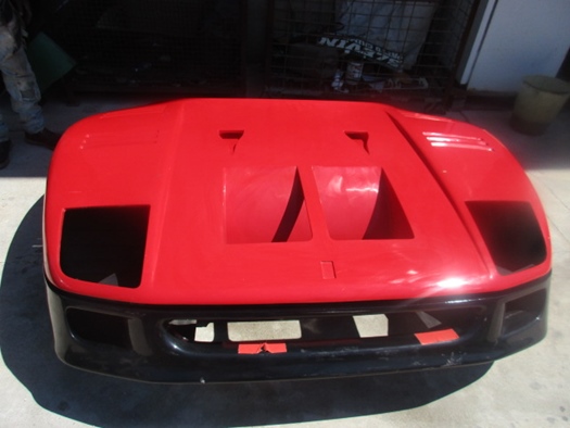Front bonnet Ferrari F40 GT1 te koop
