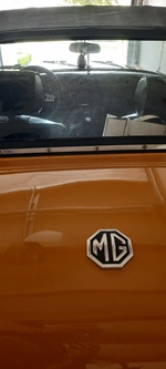 1976 MG midget oldtimer te koop