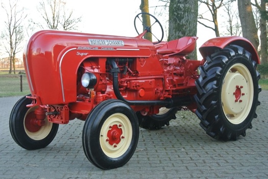 1960 Porsche Hofherr Schrantz Master Super 1/10 oldtimer tractor te koop
