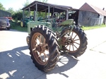 1949 John Deere B Styled, flat spoke wheels, oldtimer tractor te koop