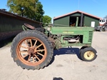1949 John Deere B Styled, flat spoke wheels, oldtimer tractor te koop