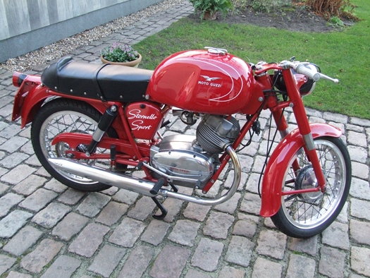 1962 Moto Guzzi Stornello Sport oldtimer motorfiets te koop