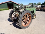 1949 John Deere B Styled, flat spoke wheels, oldtimer tractor te koop