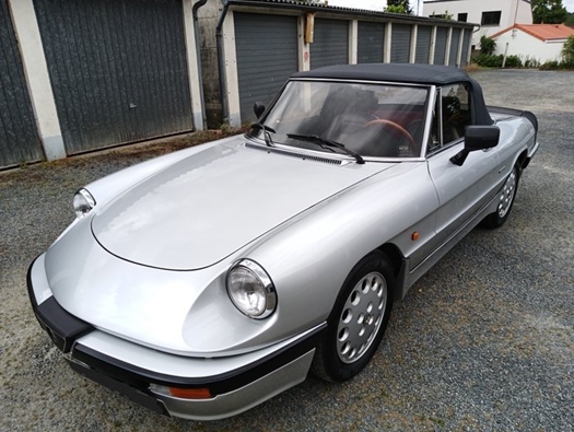 1987 Alfa Romeo Spider Quadrifoglio oldtimer te koop