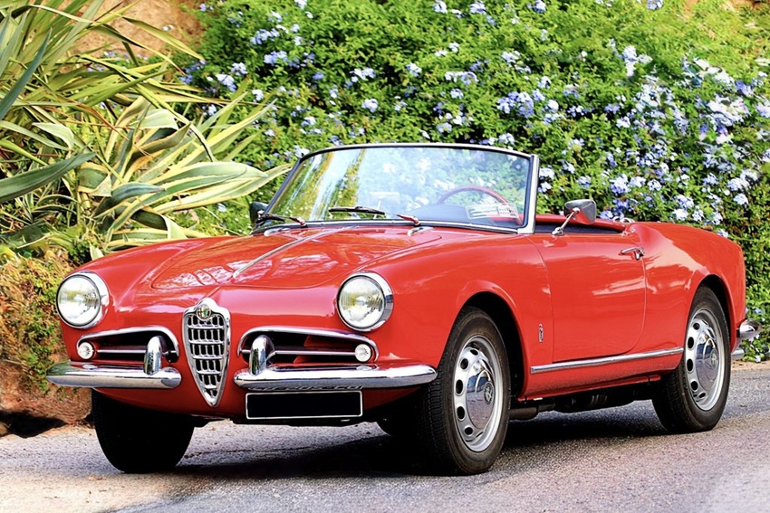 1958 Alfa Romeo Giulietta Spider Veloce oldtimer te koop