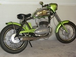 1957 Jawa 350 cc twin oldtimer motorfiets te koop