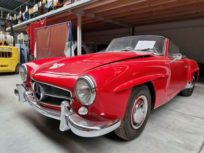 1956 Mercedes SL190 oldtimer te koop