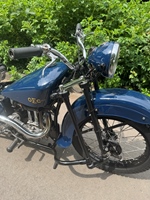 1939 OEC 250cc duplex besturing oldtimer motorfiets te koop