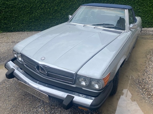 1975 Mercedes 450SL oldtimer te koop