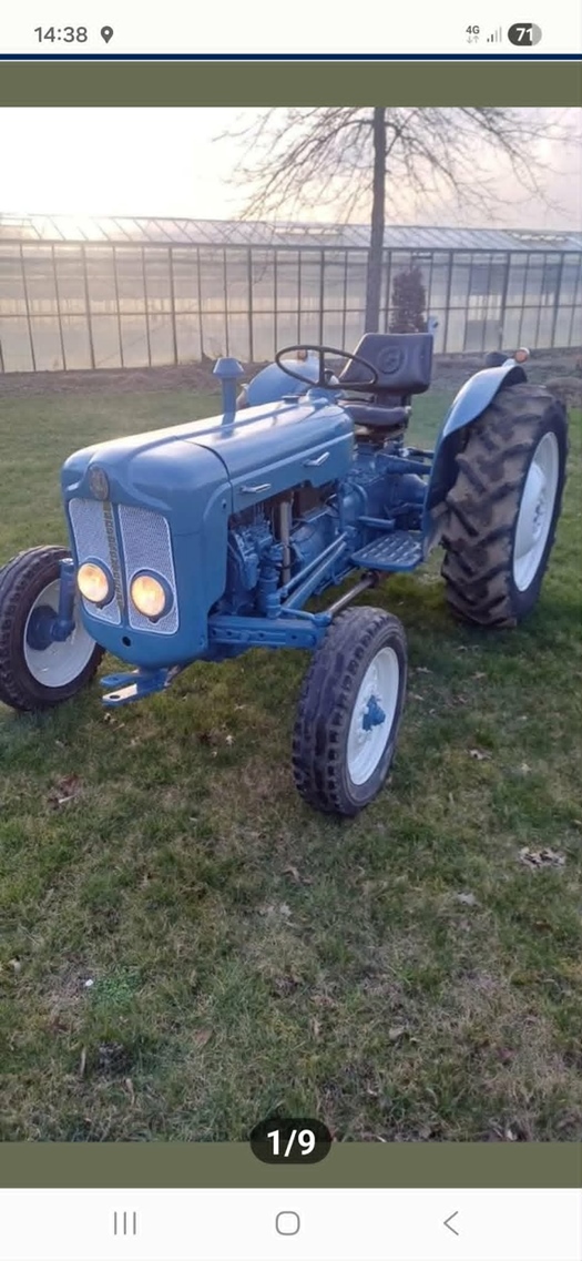 1962 Fordson Dexta oldtimer tractor te koop