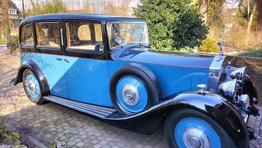 1935 Rolls-Royce 20/25 Limousineparkward vooroorlogse oldtimer te koop