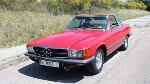 1972 Mercedes 350 SL oldtimer te koop