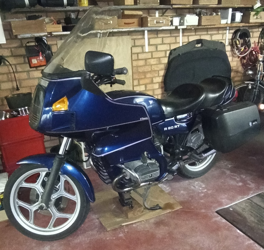 1989 BMW R80RT oldtimer motorfiets te koop