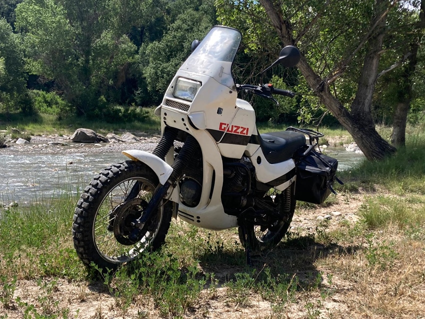 1994 Moto Guzzi NTX Enduro/ex Politiemotor oldtimer motorfiets te koop