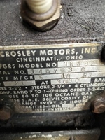 Crosley motor oldtimer te koop