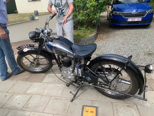 1951 FN M13 350cc OHV oldtimer motorfiets te koop