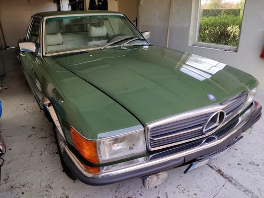 1976 Mercedes 280 slc oldtimer te koop
