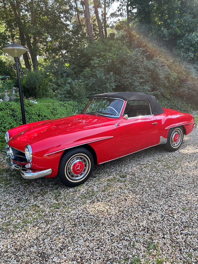 1960 Mercedes 190sl oldtimer te koop