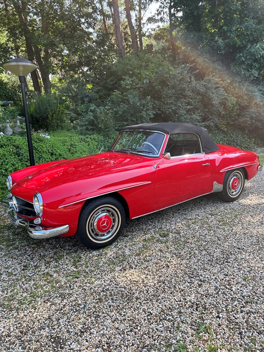 1960 Mercedes 190sl oldtimer te koop