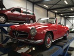 1960 Mercedes 190sl oldtimer te koop